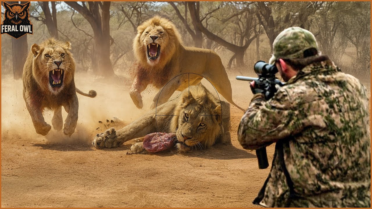 FULL Video : How Do South African Hunters Deal With Thousands Of Lions With Rifles