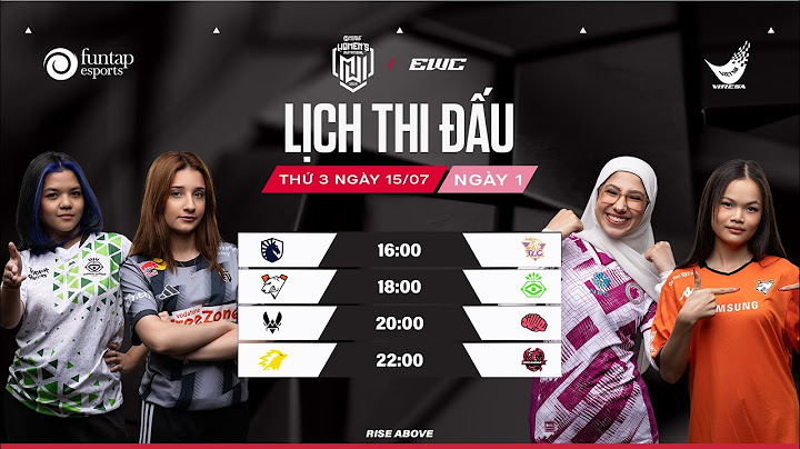 🔴 TRỰC TIẾP | NGÀY 1 VÒNG BẢNG | MWI TẠI EWC 25