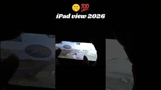 real iPad view 2026 BGMI💯 #bgmivideos