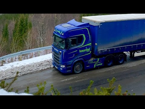 POV Driving in Norway Scania S560 - Morsvikbotn