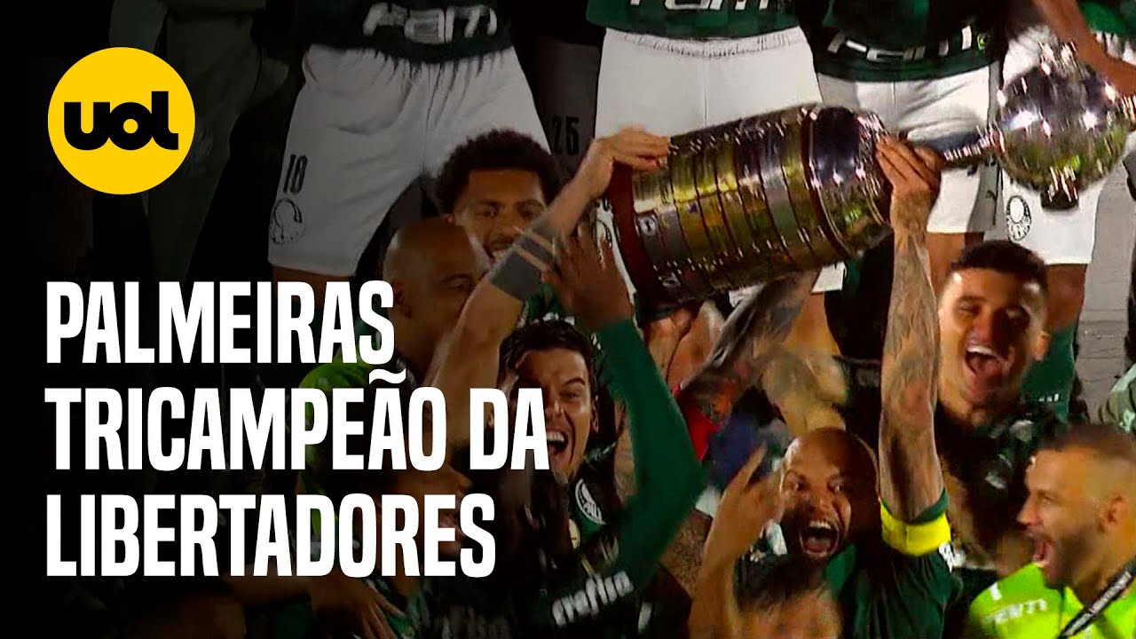 Palmeiras supera o Flamengo na prorrogação e é tricampeão da