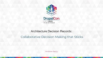 AGENCY & BUSINESS - Architecture Decision Records: Collaborative Decision Making that Sticks