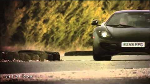 McLaren MP4-12C Prototype test
