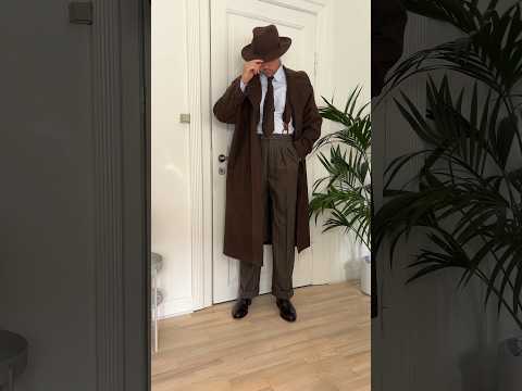 How to dress like Cillian Murphy in Oppenheimer 💣 #menfashion #oppenheimer #cillianmurphy