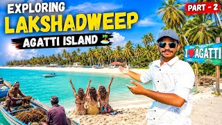 🏖️ Lakshadweep India 🇮🇳 ka Maldives 🇲🇻🌊 | Exploring Agatti Island Part 2 | Blue Water Paradise 😍 | 