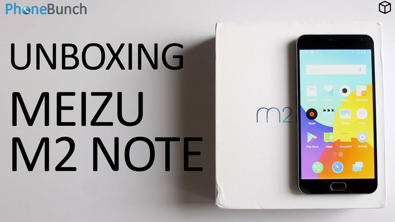 Meizu M2 Note Unboxing and Quick Overview