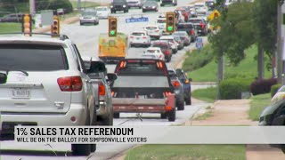 1% sales tax referendum to be on November ballot for Simpsonville residents