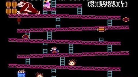 Donkey Kong Classics (NES)-Intro