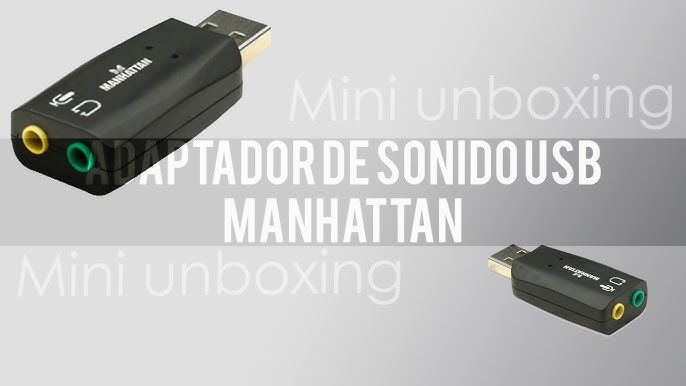 MINI TARJETA DE SONIDO 7.1 CHANNEL SOUND USB