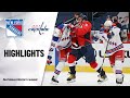 Rangers @ Capitals 3/19/21 | NHL Highlights