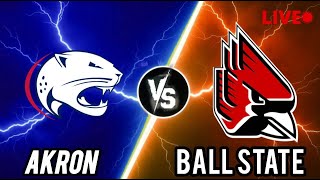Ball State Cardinals Vs Akron Zips Live | NCAA Women's Basketball | PLAY BY PLAY | SCOREBOARD