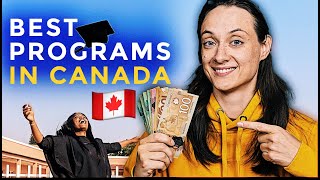 5 BEST Programs to Study in Canada | highest ROI for International Students