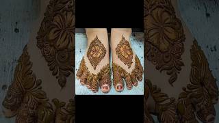 Beautiful Foot Mehndi Designs Ideas ?✨ mehndi henna hennadesign design trending shorts foot