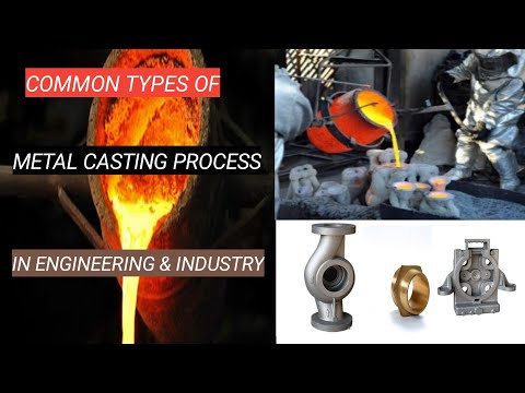 What Are The Common Types Of Metal Casting Process In Engineering and