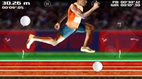 How to beat qwop for iPhone