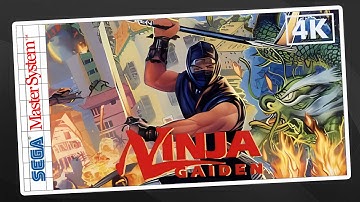 [SEGA Master System Longplay] Ninja Gaiden | Full Game Walkthrough | 4K