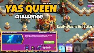 Easily 3 Star Yas sleigh Queen Challenge | New clash of clans Challenge