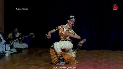 Saraswathi Bhajan by Sanjena Ramesh - Sridevi Nrithyalaya - Bharathanatyam Dance