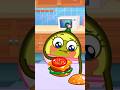 Burger Builder - Cardboard vs Real Cafe For Kids