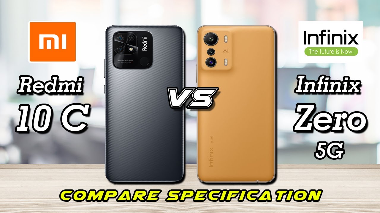 Xiaomi Redmi Note 10C vs Infinix Zero 5G - YouTube