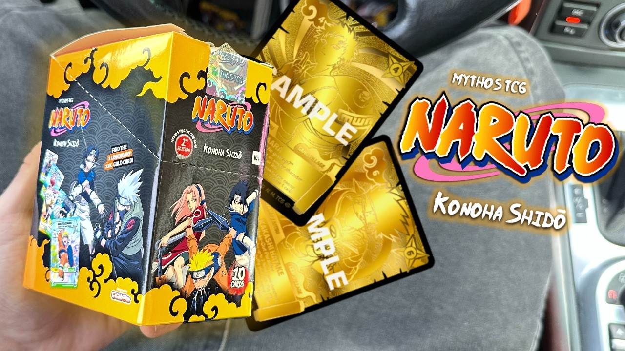 Finding ALL Gold Naruto TCG Cards! #pokemontcg - YouTube