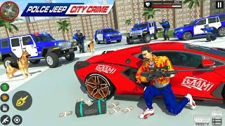 Real Police Suv Jeep Chase Game - police car driving simulator online multiplayer -Android Gameplay screenshot 3