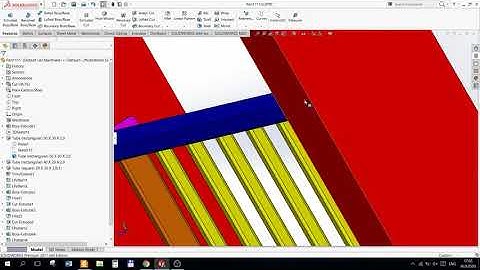 Solidworks - Weldment - Metal fence - Tutorial 0069