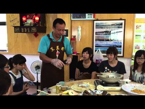 桃米村-自採皎白筍DIY美味手捲