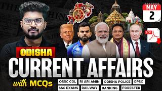 2 May Current Affairs 2026 | Odisha Current Affairs For OSSC CGL, RI AMIN By Shakti Sir