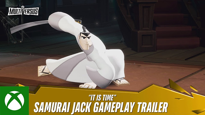MultiVersus - Official Samurai Jack "It is Time" Gameplay Trailer