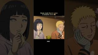 Hinata made Naruto watch a romantic movie 😂