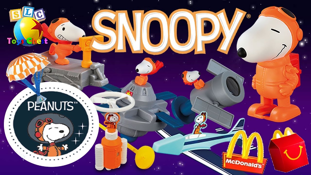 snoopy nasa mcdonalds