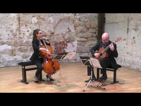 Villa Lobos - Melodia Sentimental - Cello & Guitar Duo - Wedding Music in France