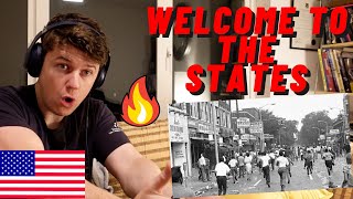 BENNY THE BUTCHER - WELCOME TO THE STATES((IRISH GUY REACTS!!)) POWERFUL MESSAGE ABOUT FIREARMS!!