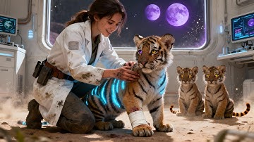 Ze zorgde voor de gewonde welp – weken later bracht de roedel haar de vlag van de vijand | HFY | ...