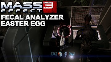 Mass Effect 3 - Feces Analyzer Easter Egg