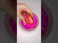 Cute🍉🍯🌸🩷Lip Balm into Slime! #makeupslime #satisfying #lipbalm #honey #shortvideo #viral #shorts