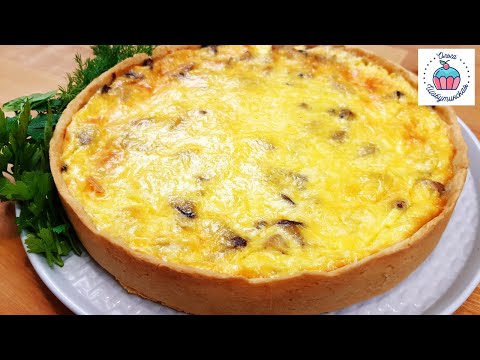 ПИРОГ КИШ с Курицей и Грибами