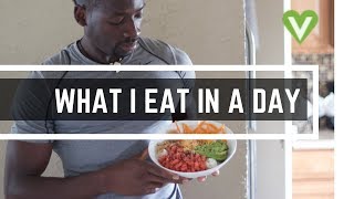 what I eat in a day | 4 recipes with iHerb | vegan athlete