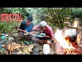 SURVIVAL AND FISHING MANCING DISUNGAI HASIL LANGSUNG BAKAR MAKAN TEPI SUNGAI