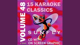 Video thumbnail of "Sunfly Karaoke - It Doesn't Matter Anymore in the Style of Buddy Holly"