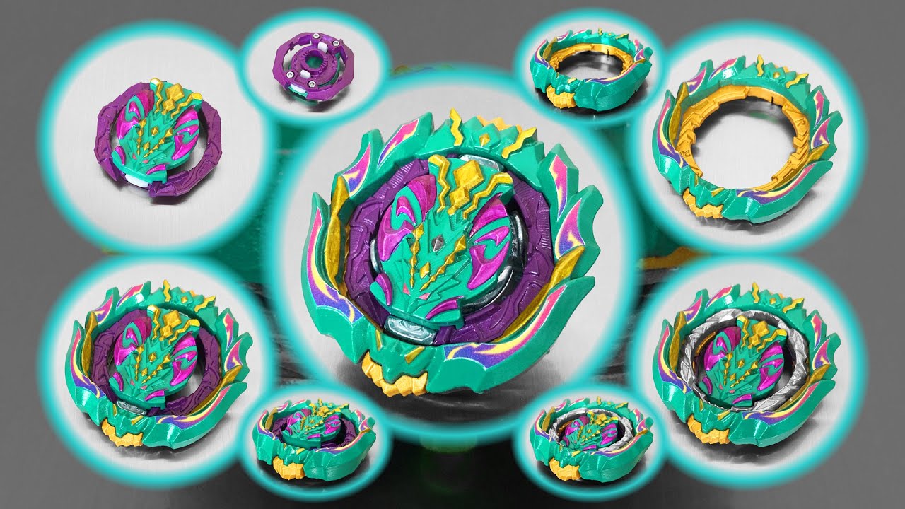 The Ultimate Impact Breaker Kukulkan. Nx. Qc10 Customized Beyblade