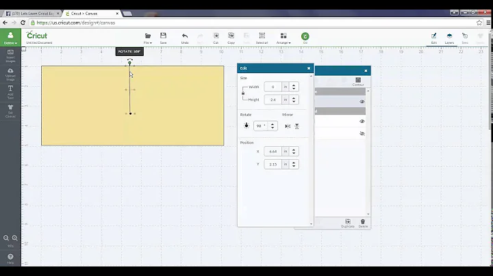 How to Use the Score Line in Cricut Design Space