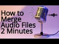 How to Join or Merge Two Audio Files Free Online Tamil | Join Audio Files Online Free Tamil