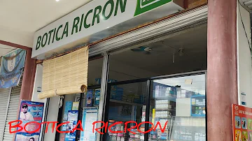 BOTICA RICRON #medicines Elsa Salcedo & Boloy - The Owners #poblacion #Catarman #camiguin
