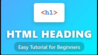 Master HTML Heading within 10 minutes | HTML Tutorial for beginner