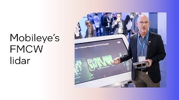 Mobileye’s FMCW lidar with Gil Tidhar, PhD