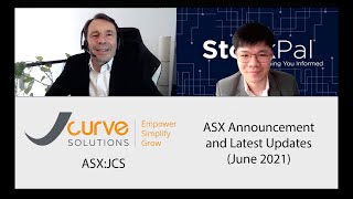 Acquisition of Growing Digital Marketing Agency - JCurve Solutions (ASX:JCS) - Stephen Canning (CEO)