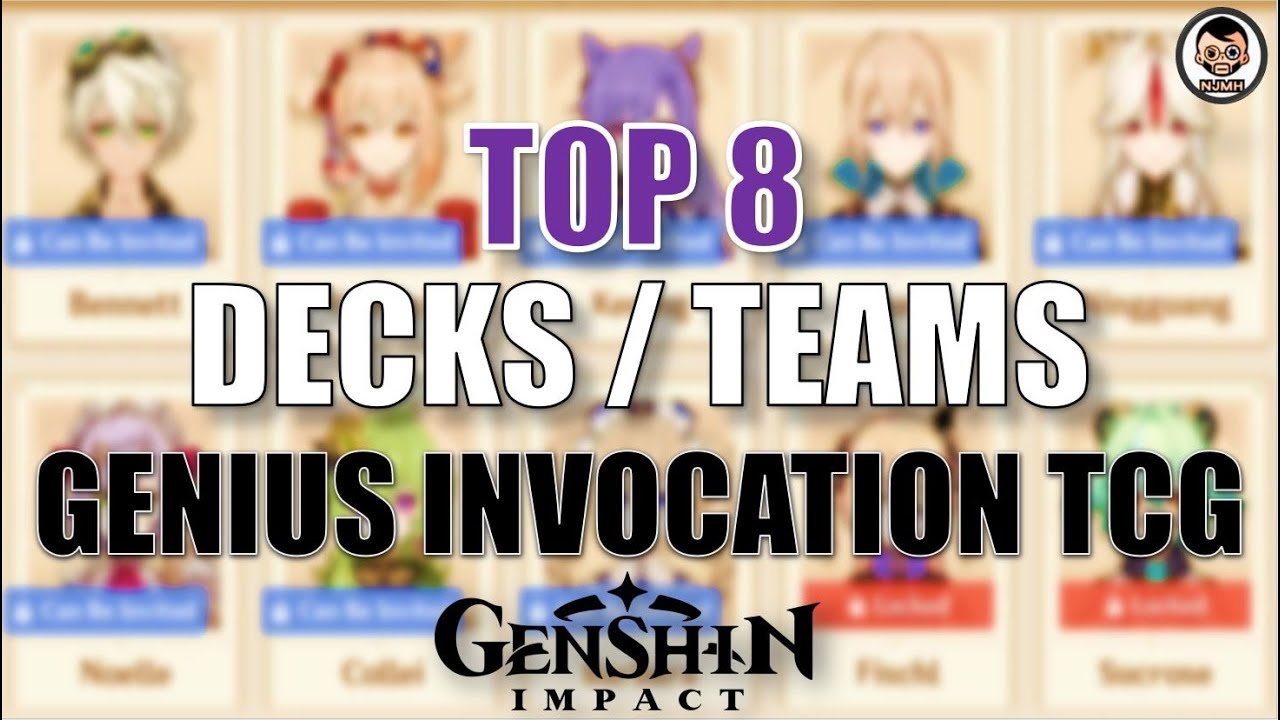 Genshin Impact TCG: Genius Invokation character card tier list