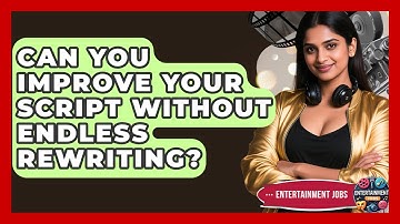 Can You Improve Your Script Without Endless Rewriting? - Entertainment Jobs